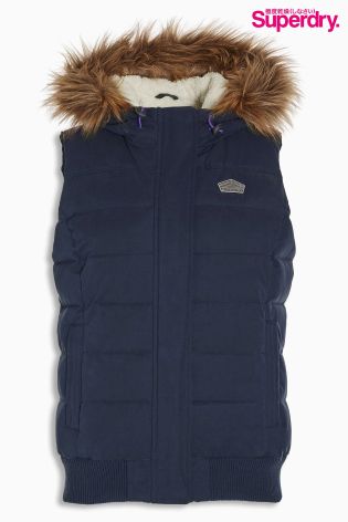 Superdry Microfibre Gilet